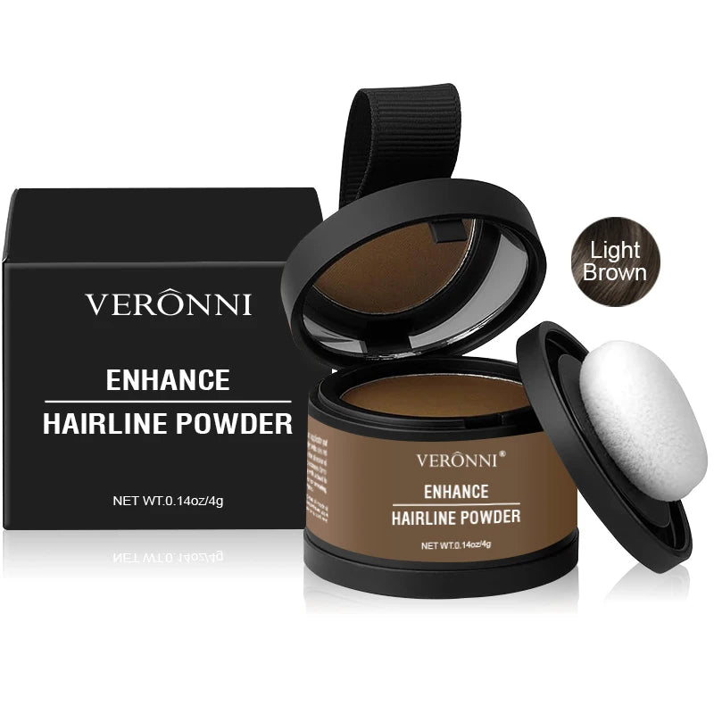 Hairline Concealer Powder for Thinning Hair - Instant Root Touch-Up for Men and Women
