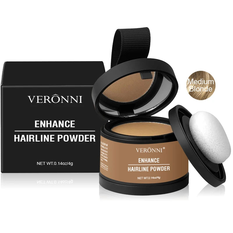 Hairline Concealer Powder for Thinning Hair - Instant Root Touch-Up for Men and Women