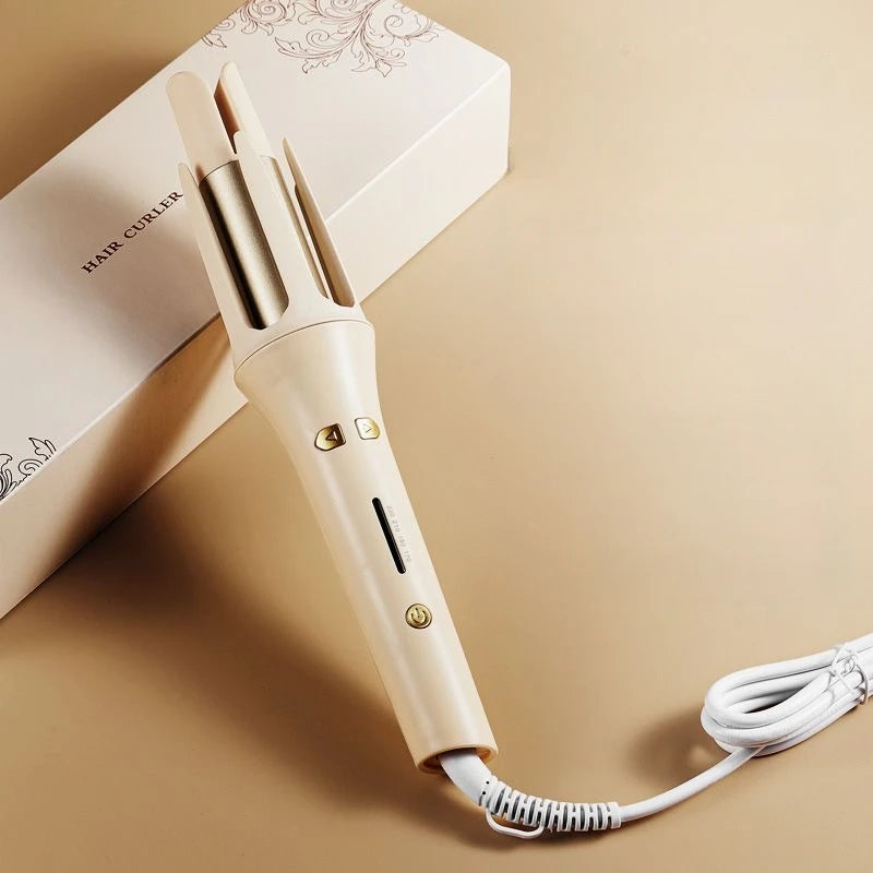 Professional 32MM Automatic Hair Curler with Auto Rotating Ceramic Technology - Curling Iron and Hair Waver